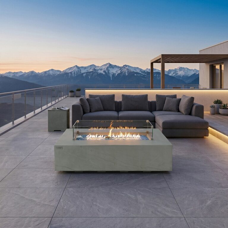 ELEMENTI slate finish application illustration